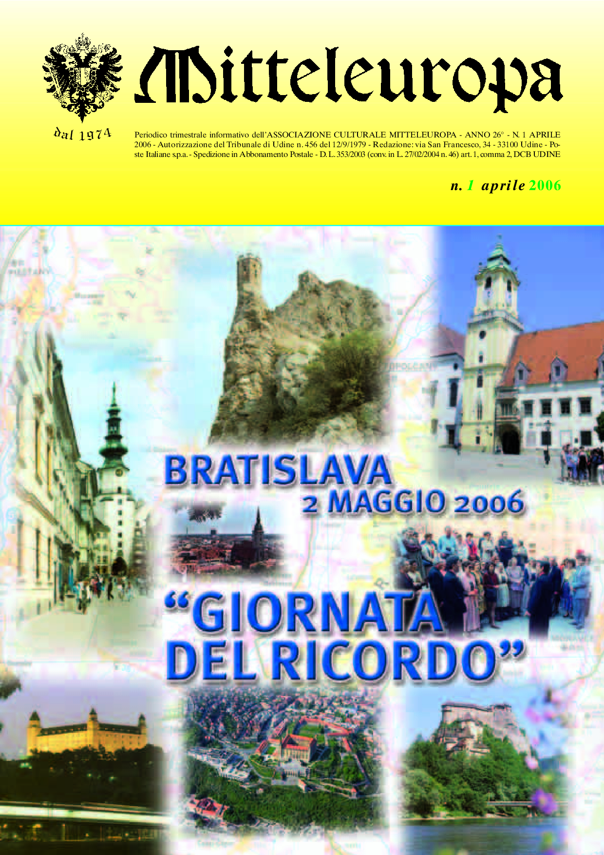 Giornata del Ricordo. Bratislava, 2 Maggio 2006